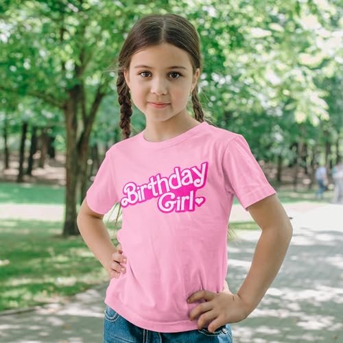 Olive Loves Apple Birthday Girl Doll Themed Outfit for Birthday Party Shirt3