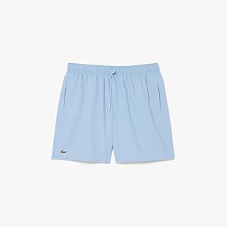 Lacoste Unisex Mid Length Monochrome Swim Trunks Swim Trunks (pack of 1)