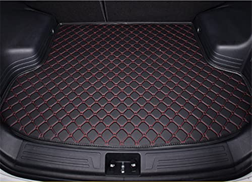 Tapis de coffre Jeep Compass 2017-2021 sur mesure étanche noir rouge