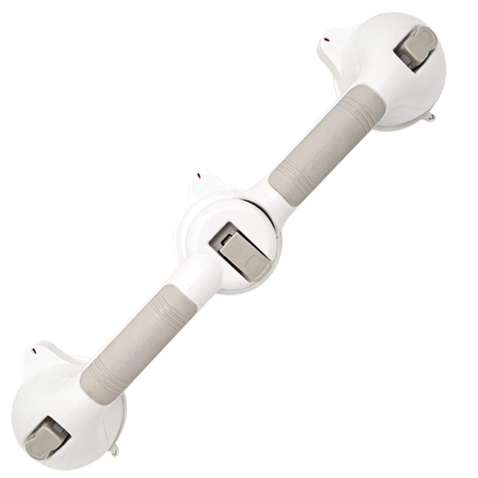 LIZHAIMING Suction Grab Handle-Shower Handle and Bathroom Balance Bar-Bathroom Grip Bathroom Grab Handle-Safety Grab Support-Handicapped, Elderly, Injured, Advanced Accessory Bathroom Handle,Gray