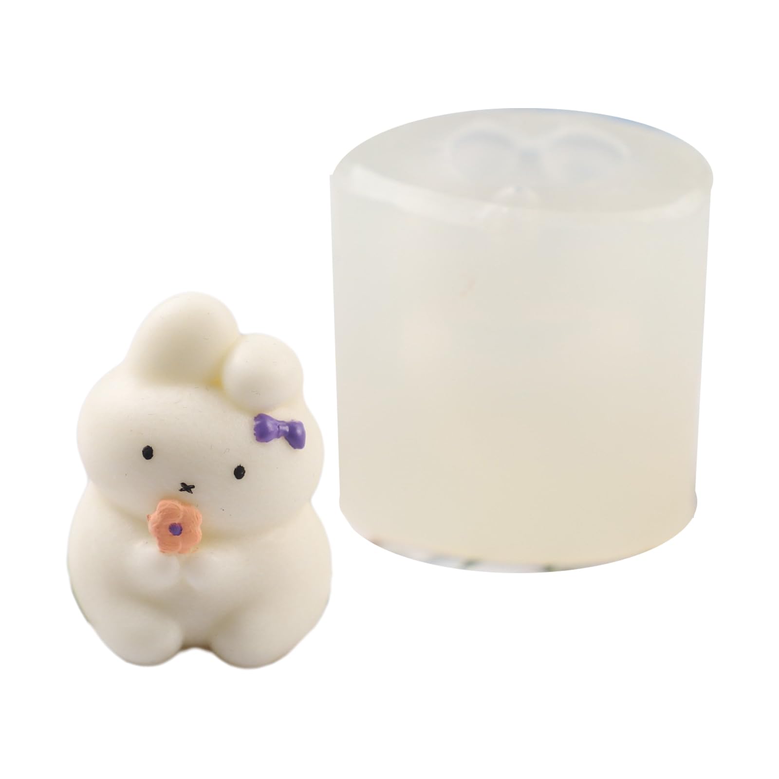 Jazuaiao Baking Molds Bow Silicone Epoxy Resin Casting Chocolate Decorating Tool Bowknot Flower Silicone Resin Baking