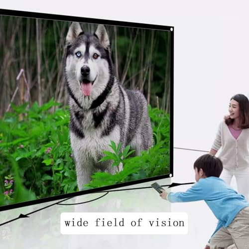 Pantalla de proyección plegable 200 pulgadas 16:9 miniatura 5