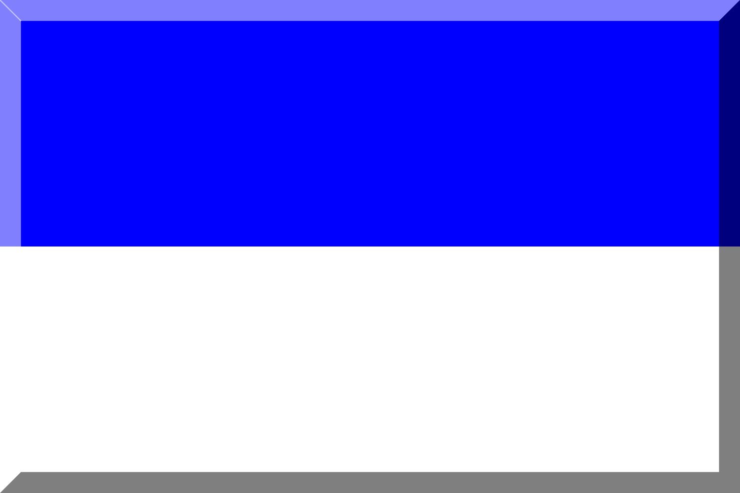 Drapeau Millonarios de 600px pour décorer un salon de supporter ou un bar sportif