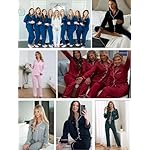 Button Up Pajamas for Women Long Sleeve Sleepwear Soft Loungewear Ladies Pjs Set XS-XXL - Image 5