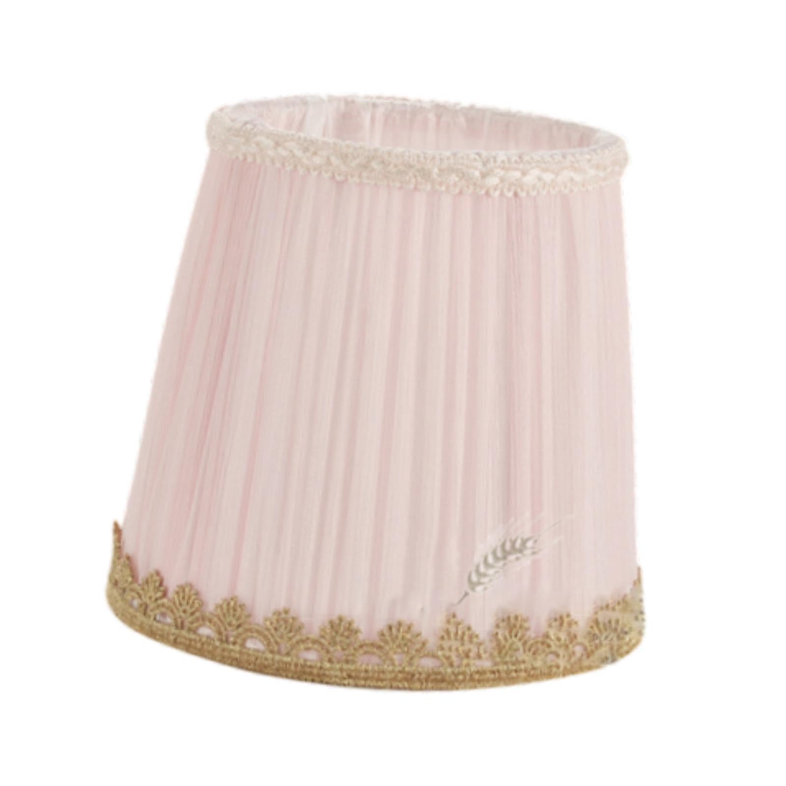 ATORSE Fabric Lampshade E14 Screw Decor Floor Lamp Lampshade for Dorm Bar Apartment Pink|Home & Garden|Lamps, Lighting & Ceiling Fans|Lamp Shades-image-27