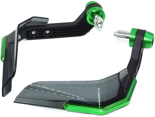 Para Bajaj Dominar 400 Protector de Manos de Motocicleta Protector de Mano Protector de Parabrisas Accesorios (Color Verde, Tamaño NO Logotipo)
