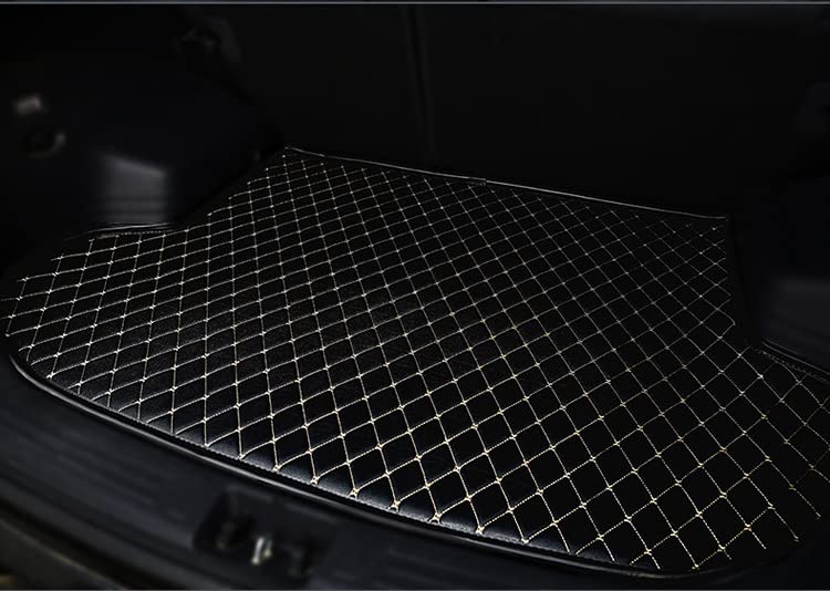 Passgenaue Kofferraummatte aus Leder für Alpina B3 2005-2012, Staubdicht