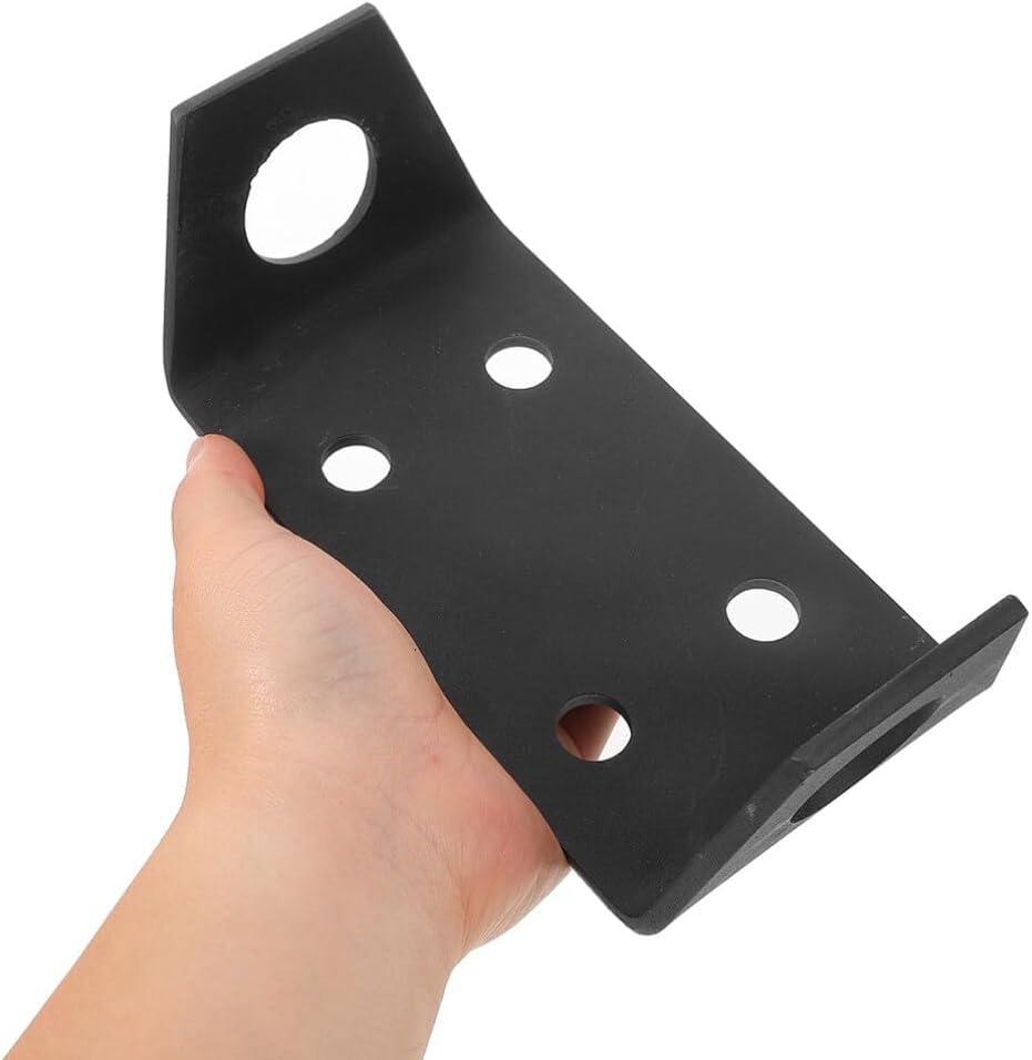 iplusmile 2pcs ATV Hitch Winch Mount Plates Easy to Install Winch Cradle Mounting Bracket for Off-Road Vehicles Durable Trailer Hitch Accessories for Truck and Trailer Recovery