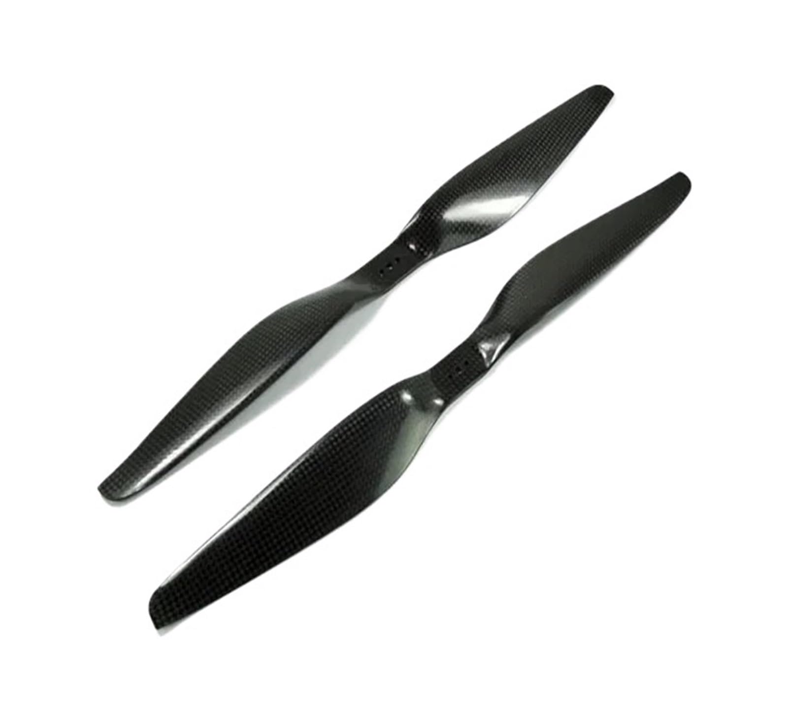 1 Paire d'hélices Noires 1555 15x5,5 en Carbone de Type T, hélices CW/CCW compatibles avec Les Moteurs de Type T de quadricoptère, hélices universelles