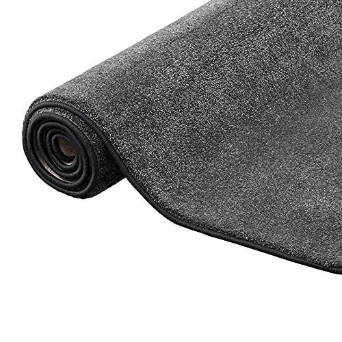 Snapstyle Hochflor Luxus Velours Teppich Touch Anthrazit in 24 Größen