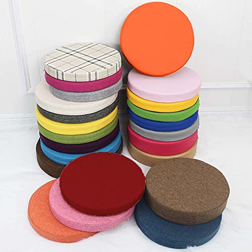 JHuanic Cuscino rotondo per sedia, spesso 5/8 cm