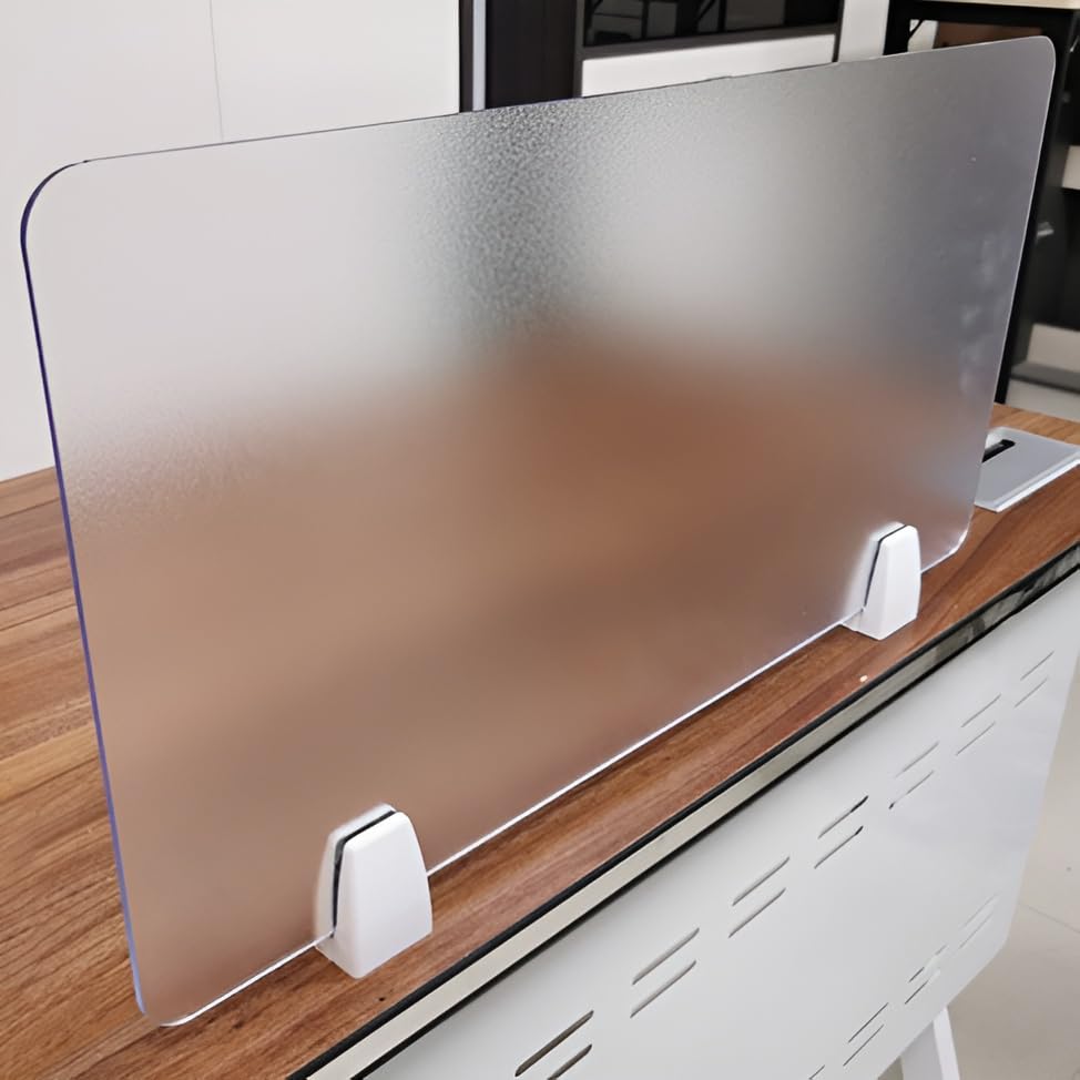 Nisorpa Desk Divider Privacy Panels Acrylic Partitions...