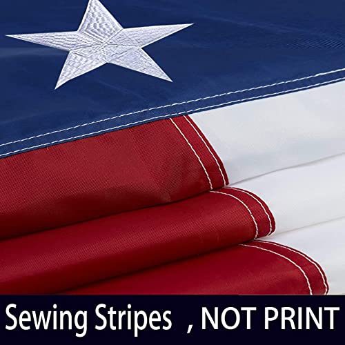 Heavy Duty Embroidered Texas State Flags 3X5 Outdoor-State Of Texas Flag Nylon Sewn Stripes Embroidered Stars Comes With 2 Brass Grommets For Indoor Outdoor Outside Office Company #TOP2