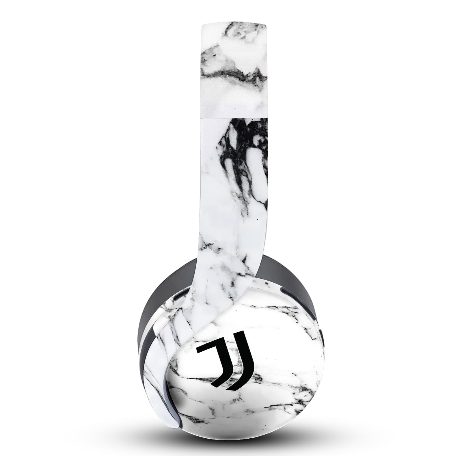 Head Case Designs Officially Licensed Juventus Football Club White Marble Art Vinyl Sticker Skin Decal Cover Compatible with Sony PlayStation PS Pulse 3D Headset