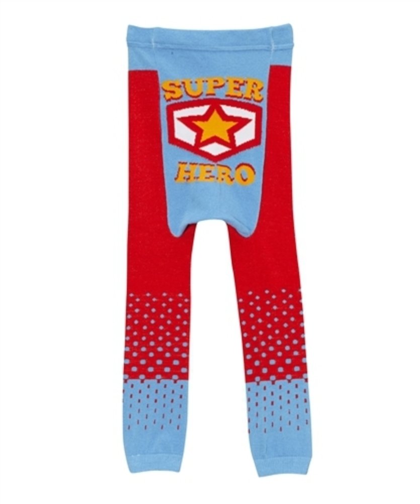 Doodle Pants Red Super Hero Leggings Small Amazon.in Clothing