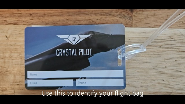 Gafas Crystal Pilot Fog/Cloud para Entrenamiento IFR miniatura 7