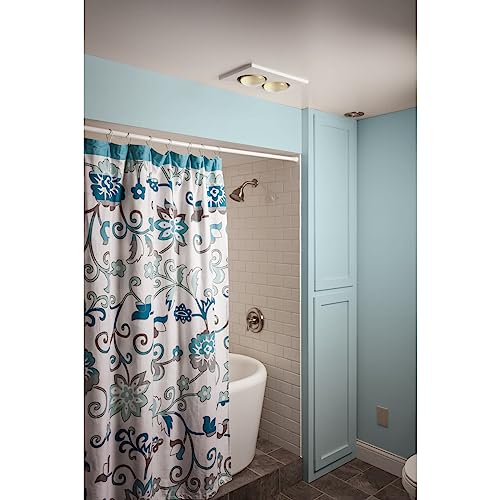 Broan-Nutone 164 Bulb Heater and Fan, Energy-Saving 2-Bulb Infrared Type IC Ceiling Heater, White, 250-Watt, 4.0 Sones, 70 CFM by Broan-NuTone - Used condition - Image 4