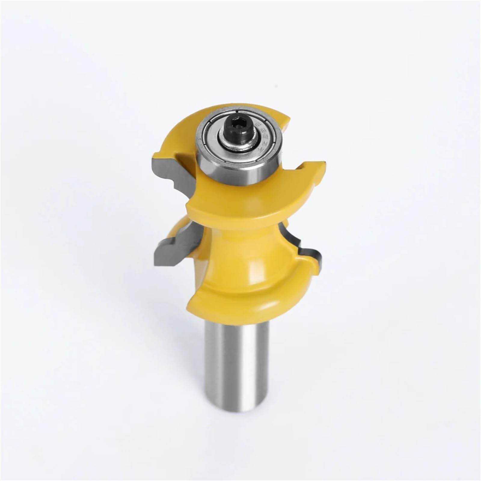 Fresa para madera en forma de T, Broca enrutadora de moldura columna convexa radio cóncavo, varios tamaños for carpintería(8mm Shank)