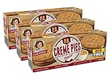 Little Debbie Peanut Butter Creme Pies, 3 Big Pack Boxes, 18 Individually Wrapped Sandwich Cookies