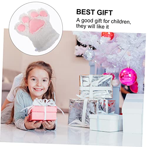 NOLITOY Performance Cat Glove for Boys and Girls Bear Claw Design Warm Cozy Easy to Wear for Grooming and Play3