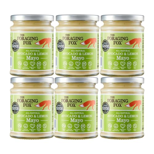The Foraging Fox , Maionese di avocado e limone, 6 x 240g