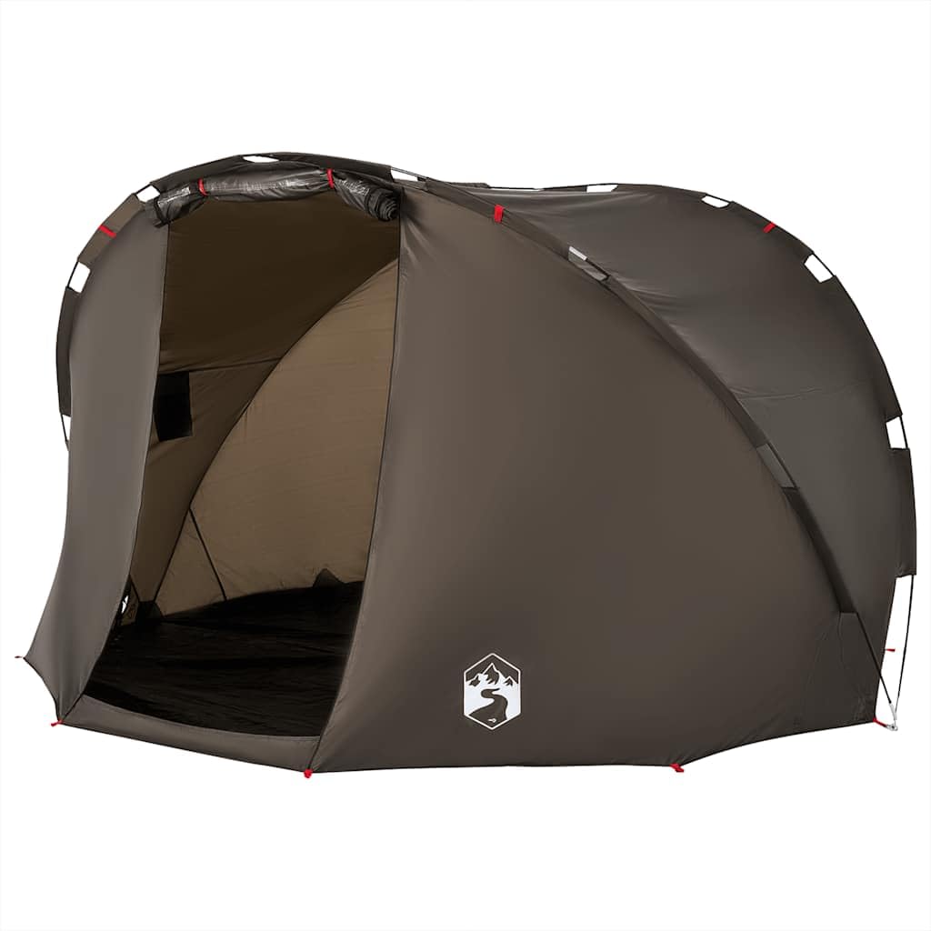 Genérico Tienda de Pesca para 5 Personas Impermeable marrón,Deportes,Actividades al Aire Libre,Camping y Senderismo,Tiendas de campaña-4005321