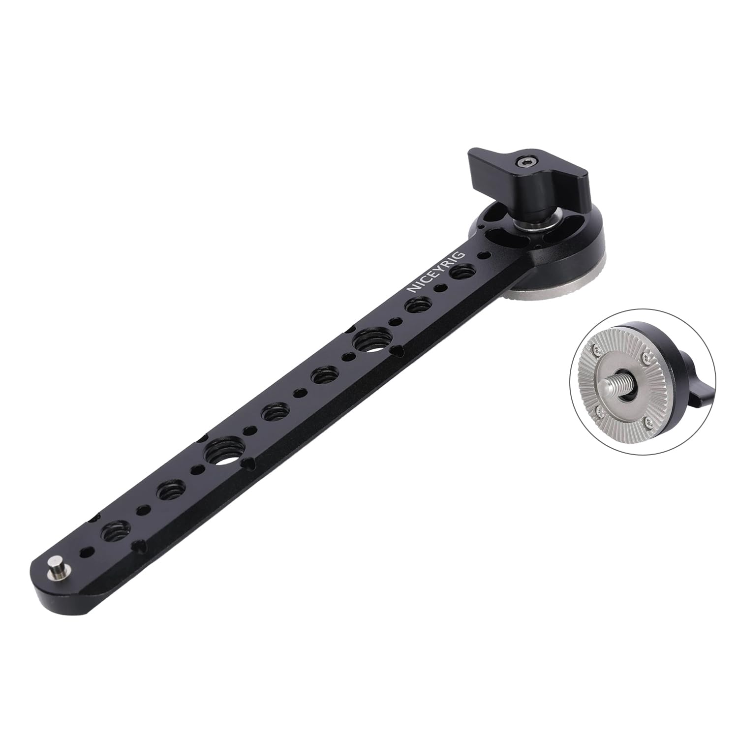 Amazon | NICEYRIG NATOレール カメラ延長アーム 63.5mm ARRI ロゼット