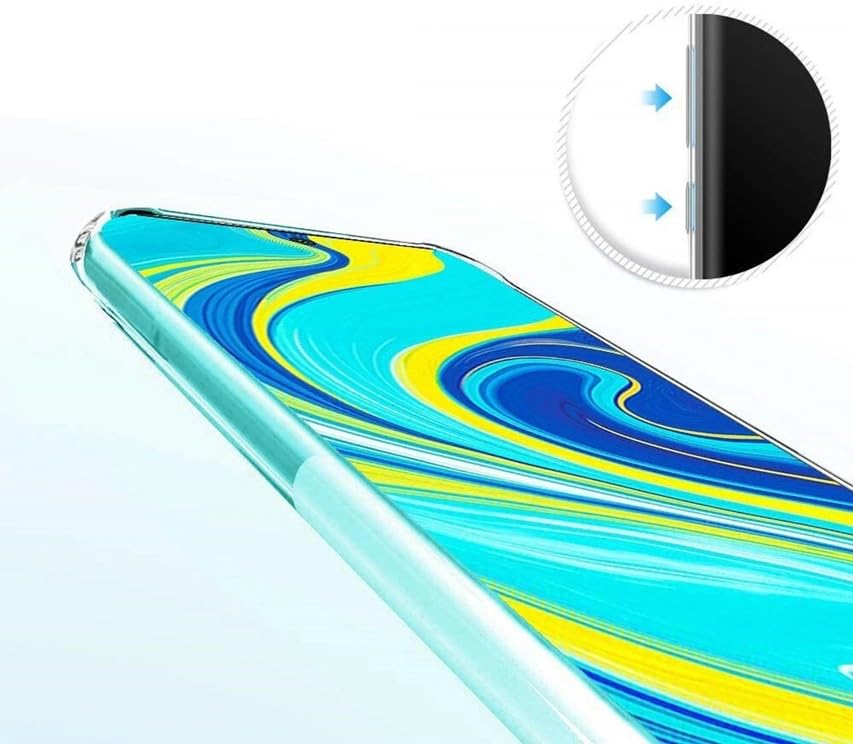 Image of REALCASE Silicone Back Cover Case, Scratch Resistant Protective Crystal Clear Transparent Shock Proof Back Cover Case for Xiaomi Mi 11X / Mi 11X Pro