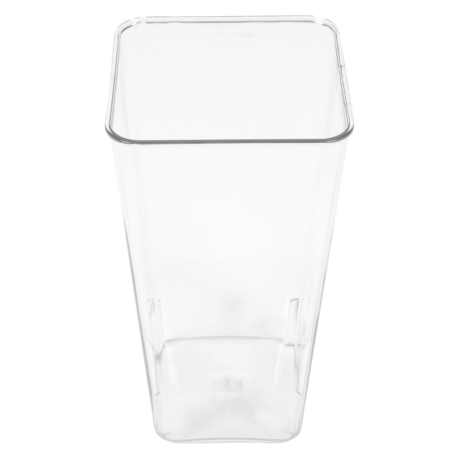 Vase incassable surface lisse sans bavure seau à fleurs acrylique