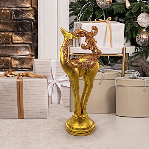 Amazon.com: Design Toscano: Reindeer Christmas Decoration