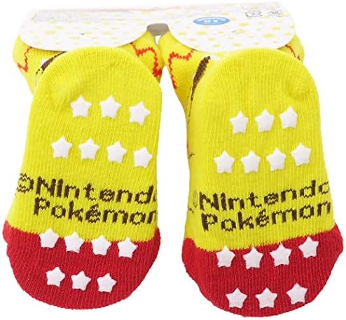 Amazon ポケモン 新生児はじめての 靴下 ベビー ソックス ピカチュウ ぎざぎざ ポケットモンスター おもちゃ雑貨 おもちゃ