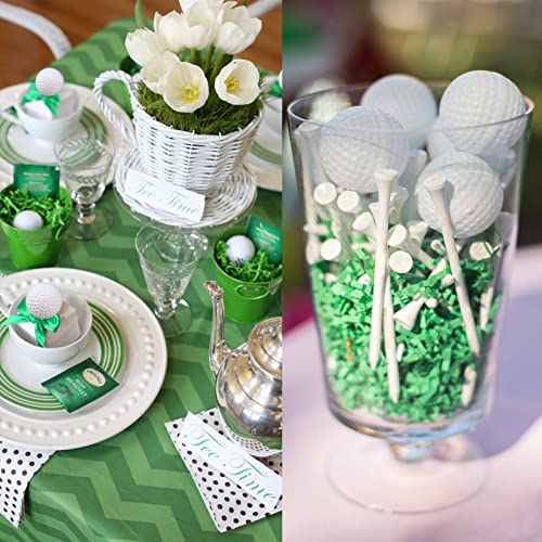 Kofull Practice Golf Balls, 100 Pack Hollow Plastic Golf Balls Indoor Outdoor Training, Golf Party Decorations #TOP5