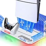 BEBONCOOL HOTS – PS5 Stand Kühlständer für PS5/PS5 Slim/PS5 Pro, ps 5 ständer