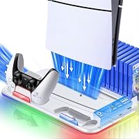 BEBONCOOL HOTS – PS5 Stand Kühlständer für PS5/PS5 Slim/PS5 Pro, ps 5 ständer