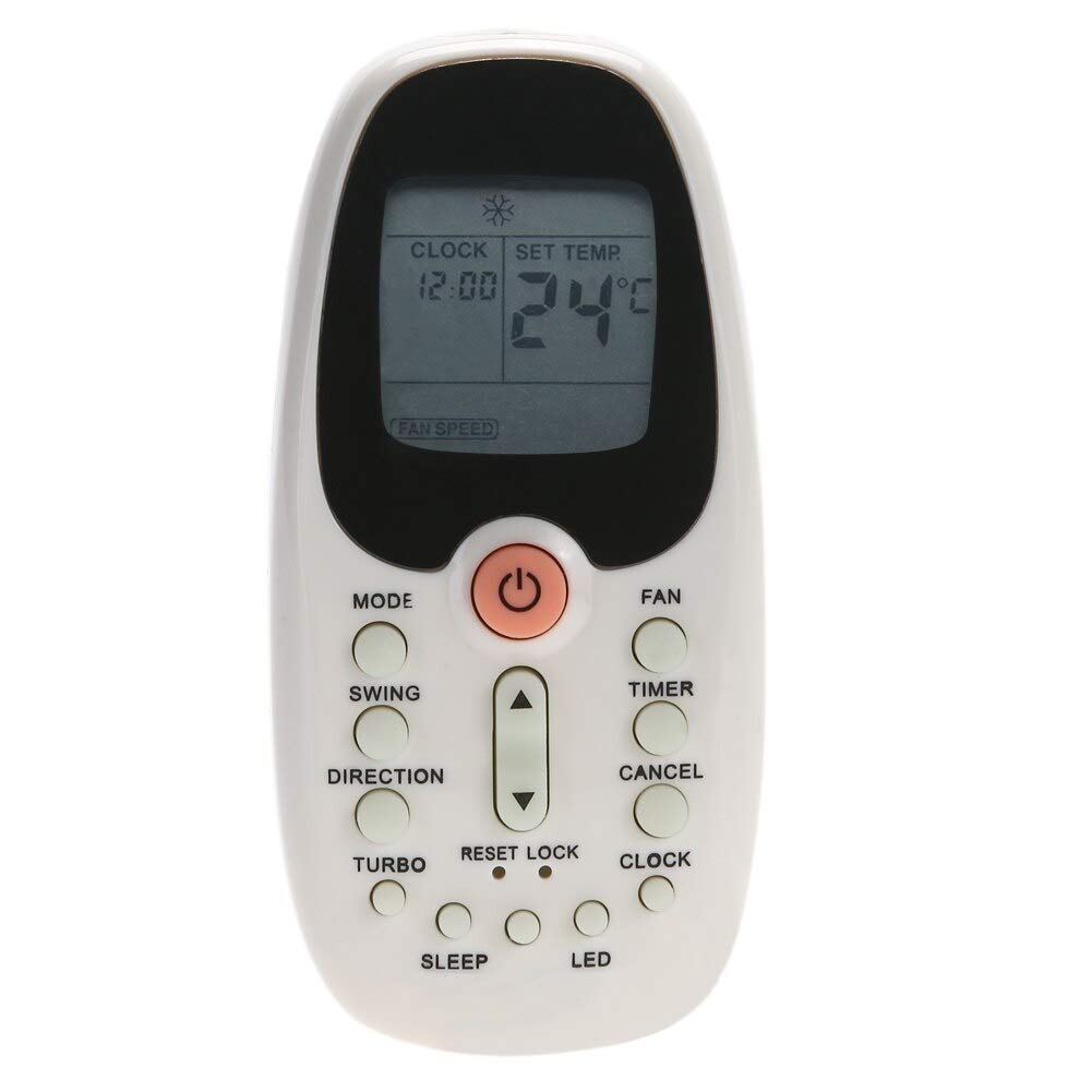Télécommande R06/BGE à écran LCD précis pour climatisation Midea R09B - 4