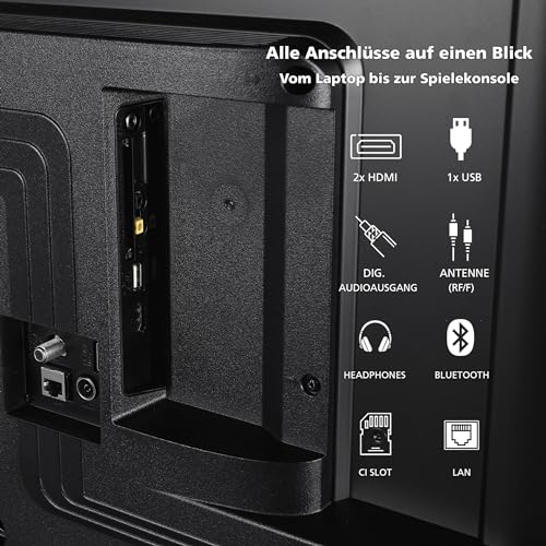 JVC Fernseher 40 Zoll Smart TV powered by TiVo (Full HD, HDR, Triple-Tuner, 6 Monate HD+ inkl.) LT-40VF5355 – Bild 5