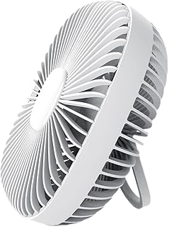 Gulang-keng Wentylator kempingowy z ładowaniem USB, 4000 mAh biurkowy wentylator wiszący z latarnią LED, 4-biegowy wentylator sufitowy do namiotu kempingowego na zewnątrz do szkoły domu