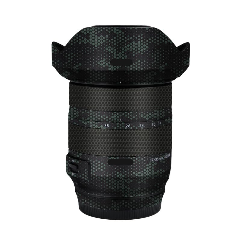 Protection Tamron 17-35mm F2.8 Canon EF vinyle vert amba pour voyage