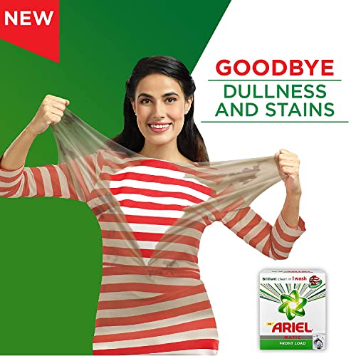 Image of Ariel Matic Liquid Detergent Front Load 2 Ltr + 500ml Free & Ariel Matic Front Load Detergent Washing Powder - 2 kg