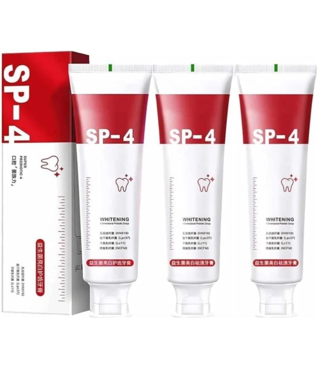 Sp-4 ToothpasteSP-4 Brightening & Stain Removing Toothpaste | Fresh Breath Whitening Toothpaste | 30 gm (PACK OF 3)-picture-15