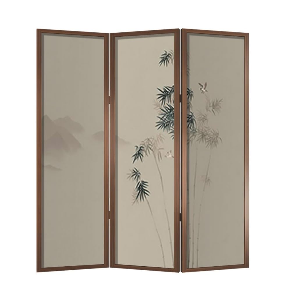 Room Divider Screens Home Foldable Screen Partition Living Room Porch Decoration Landscape Background Wall Movable Floor