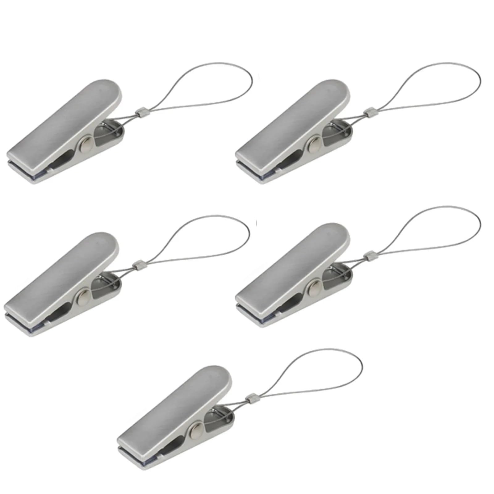 20pcs Spring Opening Quilt Clothespin Sturdy Clip and Drip Laundry Clothespins for Camping Tents Home Decor for Blanket Socks(Silver)