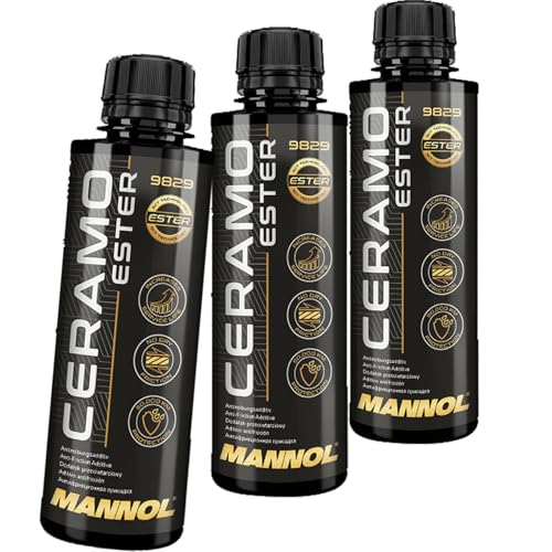 BandelOne enthält 3x 250 ML Mannol Ceramo Ester Additiv Motoröladditiv Motorschutz Zusatz