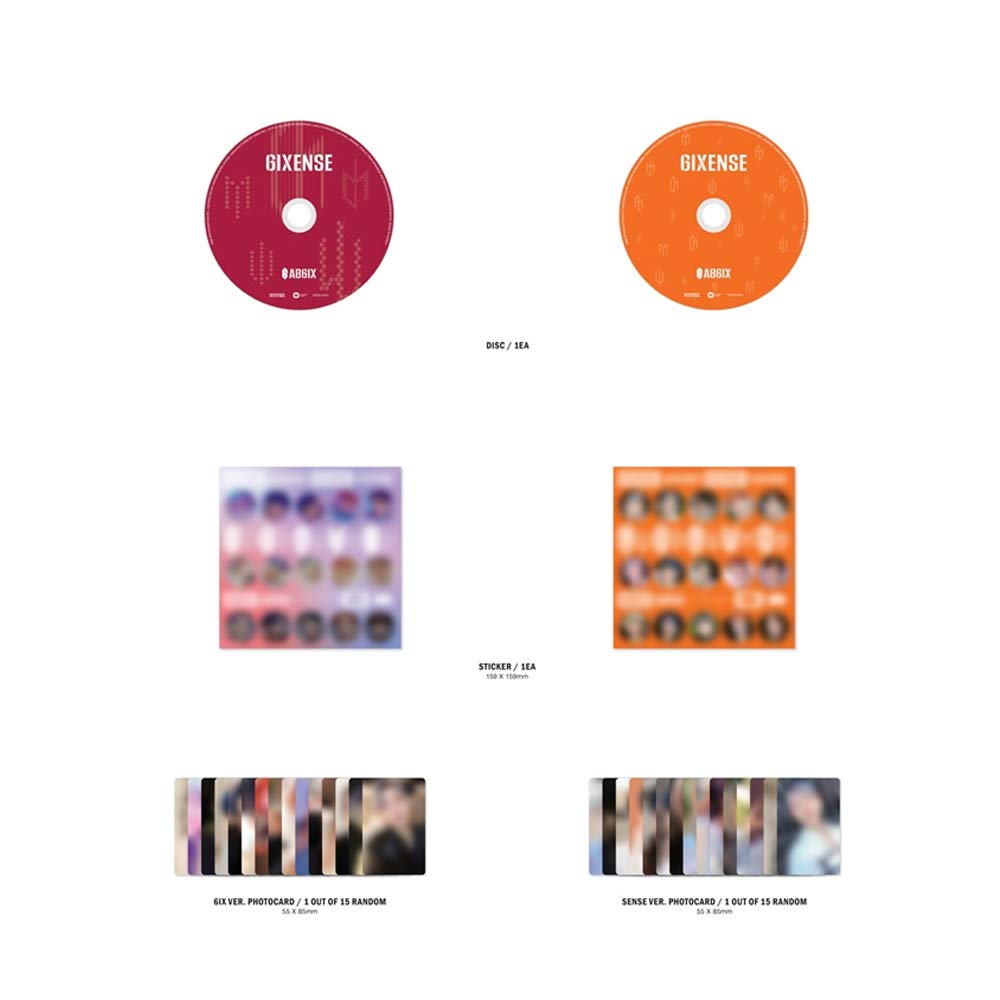 Amazon.com: AB6IX 1st Album - 6IXENSE (6IX Ver.) CD + Folded