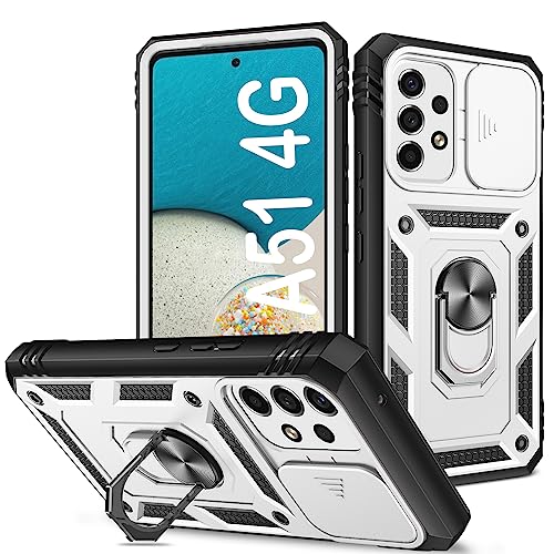 Coque militaire intégrale antichoc pour appareil photo Galaxy A51 protégeant de la poussière