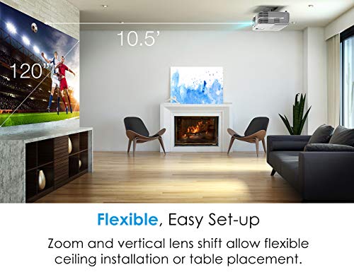 Optoma UHD50 True 4K Ultra High Definition DLP Home Theater Projector for Entertainment and Movies with HDMI 2.0, HDCP 2.2 and HDR Technology - Thumbnail 7