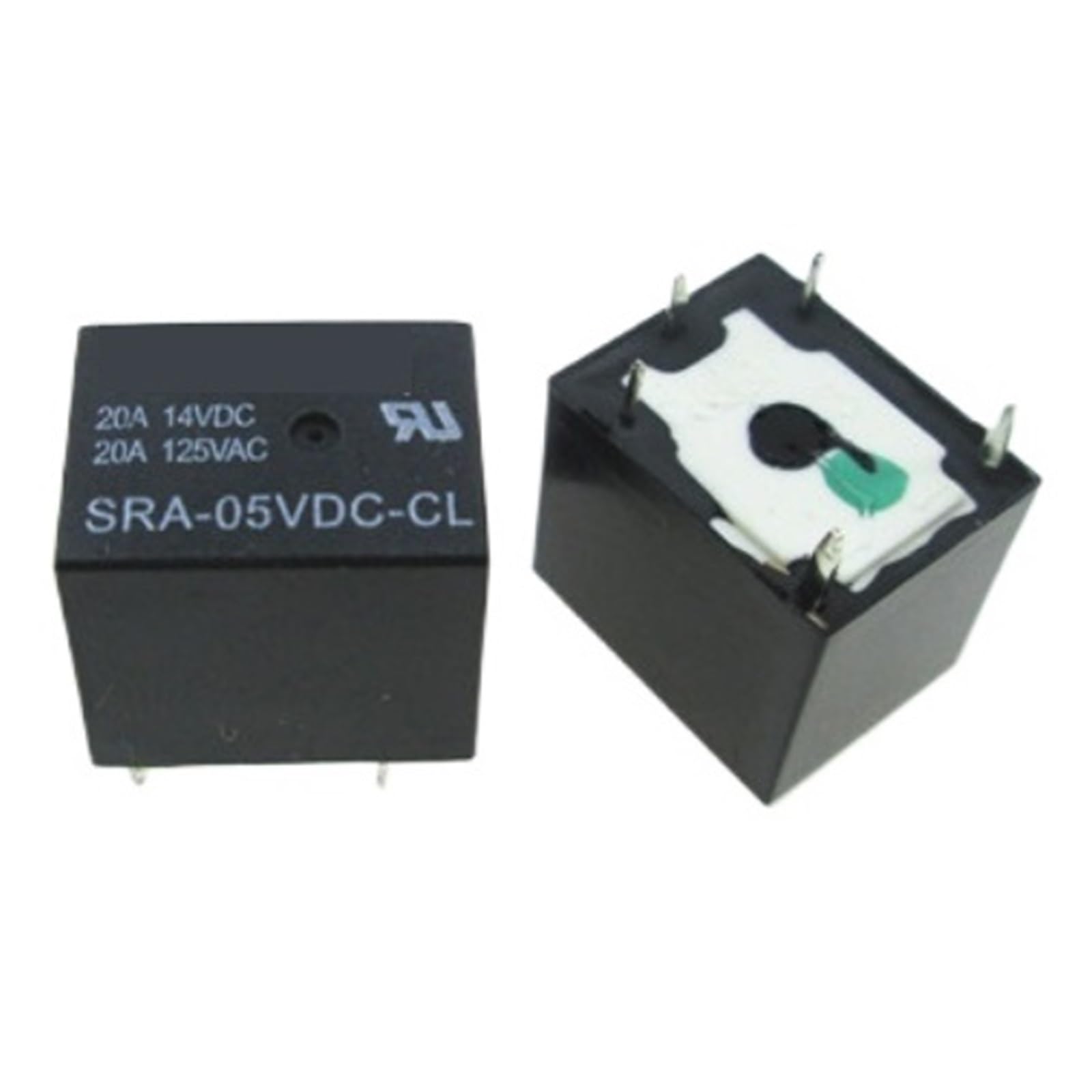 Relé de 5V SRA-05VDC-CL para sustituir relés defectuosos en paneles de control 20A 2
