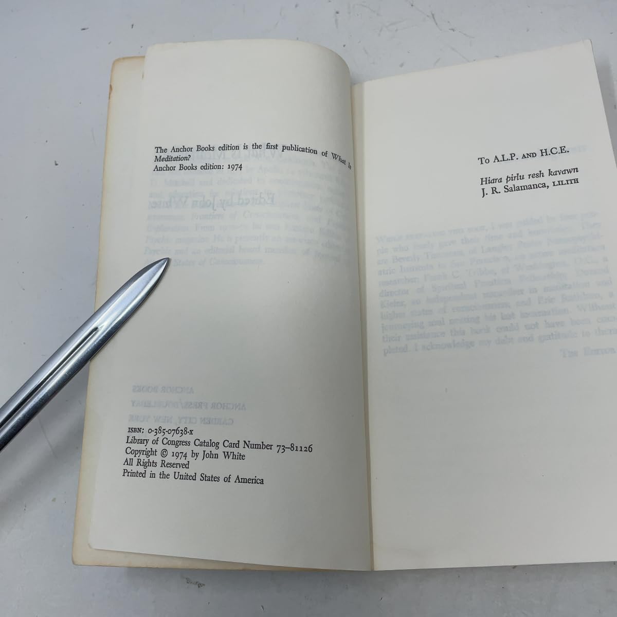 What Is Meditation? White, John Warren - PT03