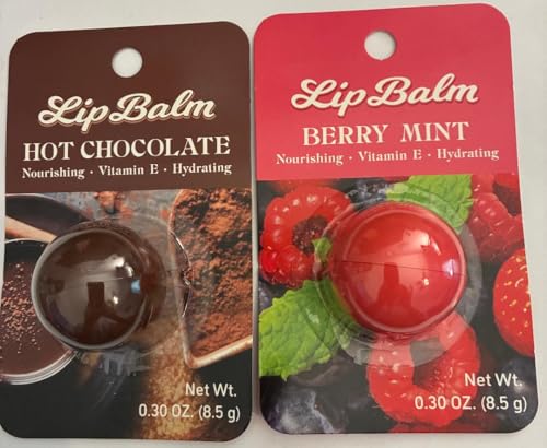 Hot Chocolate Lip Balm for Dry Lips - Winter Moisturizing