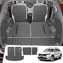 Rongtaod Kofferraummatte, kompatibel mit Kia Sorento 6 & 7 Sitzen, Kofferraumwanne, Rücksitzbezug, Schutz für Rücksitz, 2024, Sorento Zubehör (Kofferraummatte + 2. und 3. Reihe Rückenlehnenmatten) Rongtaod Kofferraummatte, kompatibel mit Kia Sorento 6 & 7 Sitzen, Kofferraumwanne, Rücksitzbezug, Schutz für Rücksitz, 2024, Sorento Zubehör (Kofferraummatte + 2. und 3. Reihe Rückenlehnenmatten)